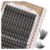 Popup cluster lashes 168pcs pack for versatile looks