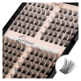 PopUp Lash Clusters in a premium PMMA box protect delicate lashes during storage.