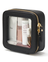 Popvibe mini clear bag with zipper offers quick access for travel essentials.