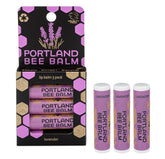 Portland Bee Balm bálsamo labial lavanda para hidratación duradera.