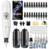 POSEIDON wireless rotary tattoo machine, compact for precise lining and shading on the go.