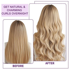 Posicurly velvet curl rollers closeup highlights soft texture for secure, comfortable wear