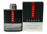 Prada Luna Rossa Carbon mini edt 9ml bottle, premium travel size for daily wear