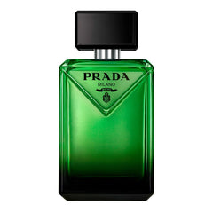 Prada Paradigme bottle front view highlights premium design for everyday confidence.