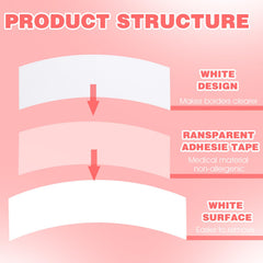 Prasacco waterproof-lace-front-tape keeps wig in place in any weather.