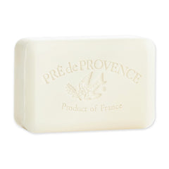 Pre de Provence milk scent soap bar close-up for luxurious lather