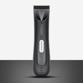 Predyee Manscape Trimmer close-up shows ceramic blade for precise grooming.