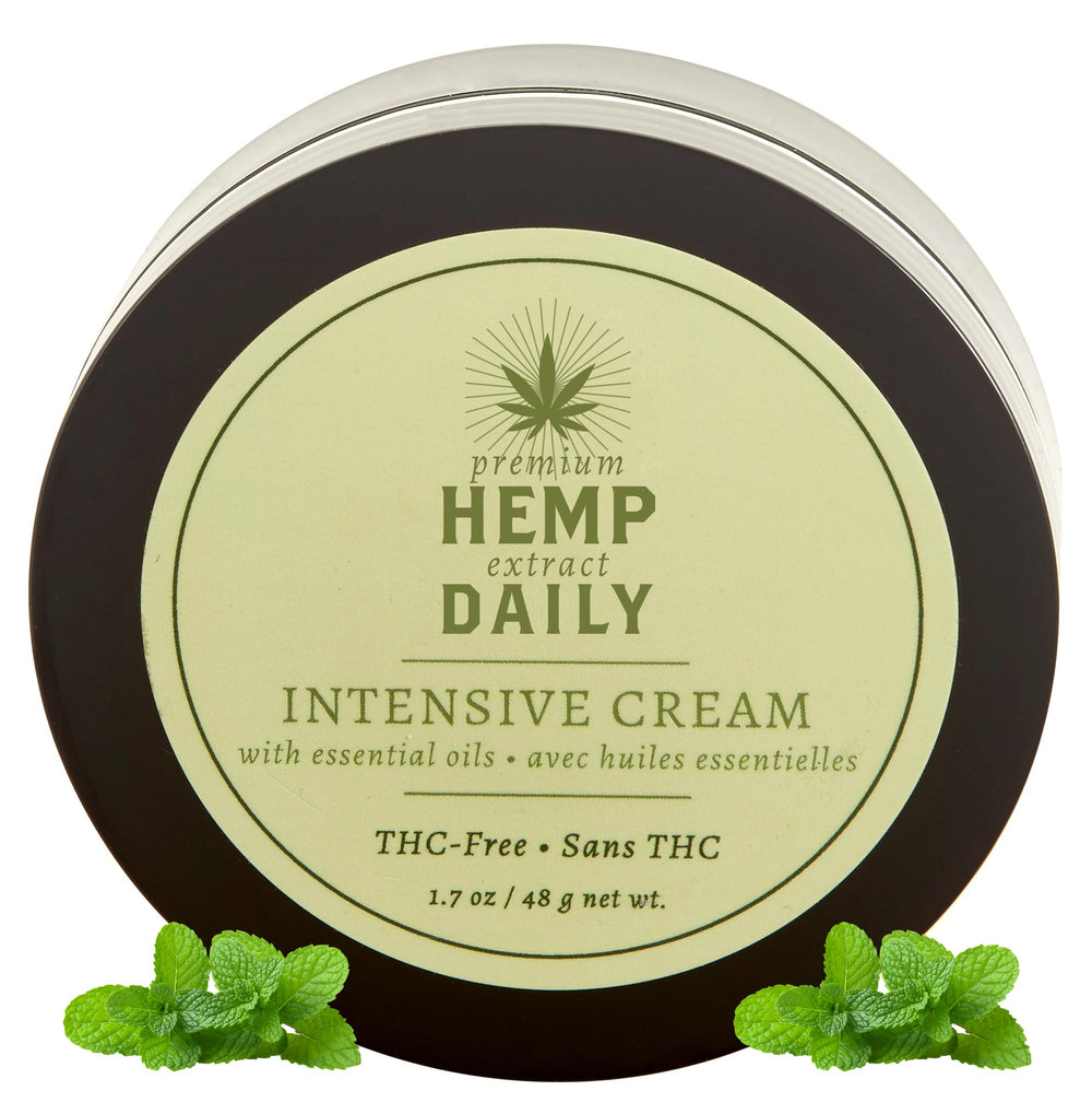 Premium Hemp Extract Daily crema intensiva para músculos, hidrata y revitaliza la piel