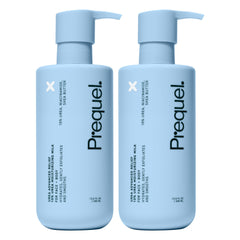 Two Prequel Skin Urea 10% lotion bottles in a pack for daily hydration.