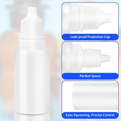 Pretwad leak-proof cap and plug protect contents during transport.