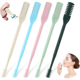 prgislew nose hair trimmer 2-in-1 front view for compact on-the-go grooming.