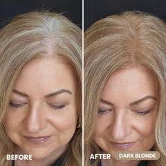 Dark Blonde shade swatches for natural root blending with Prime Prometics