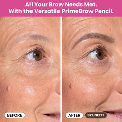 Prime Prometics PrimeBrow Pencil offers gray-friendly shades for seamless blending.