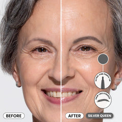 Prime Prometics PrimeBrow Pencil demonstrates soft, precise hair-like brow definition.