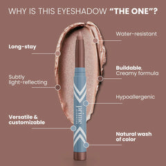 PrimePrometics PrimeEyes nourishes lids with jojoba oil for gentle hydration.