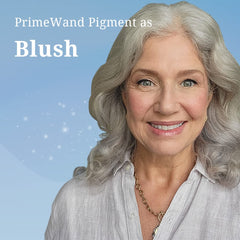 Prime Prometics PrimeWand Pigment contour along jawline