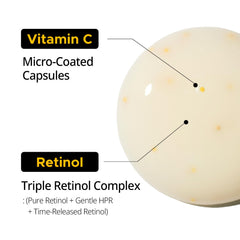 Primera PRMR vitamin C capsule detail highlighting antioxidant action