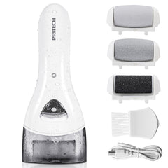 PRITECH electric feet callus remover compact design for easy at-home pedicures.