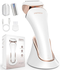 PRITECH women's razor gold for legs, smooth and comfortable shave