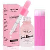 PRO LASHBEAUTY Pro Lash Bonder bottle close-up for precise dosage