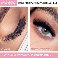 Dropper-style bonder enabling controlled application by PRO LASHBEAUTY