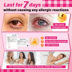 PRO LASHBEAUTY Clear lash seal bottle protects lashes with long-lasting wear.