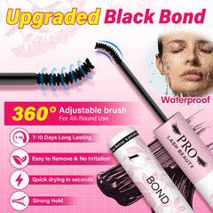 PRO LASHBEAUTY clear seal applicator sealing lashes against dirt and oil
