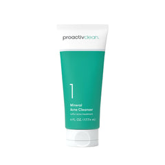Proactiv Clean Mineral Acne Cleanser bottle showcases gentle mineral sulfur for sensitive skin.