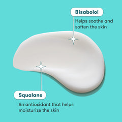 Proactiv cream applied on skin closeup demonstrates gentle, soothing coverage