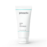 Proactiv Green Tea Hyaluronic Moisturizer bottle highlights daily, oil-free hydration for dry and acne-prone skin.