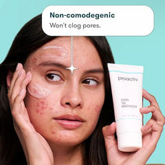 Proactiv Green Tea Moisturizer application shot demonstrates seamless daily use.