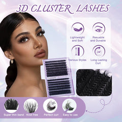 Beginner friendly Proamate lash kit supports easy practice at home.