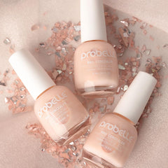Probelle Concealer antes y después en uñas