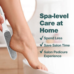 Probelle nickel callus remover two sides aids safe, thorough pedicure.