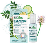 PROcure Rosacare hidrogel: botella y aplicación suave para alivio diario de la piel sensible