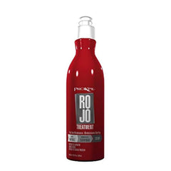 Prokpil Red Maintenance bottle pour protects color and enhances conditioning.