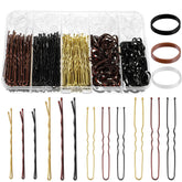 Prosuites 480pcs Bobby Pins Kit, complete set for versatile updos.