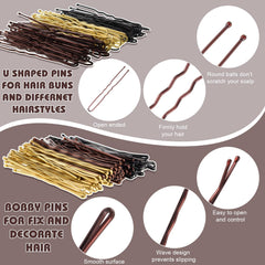 Prosuites U-shaped pins deliver reliable hold with rounded ends.