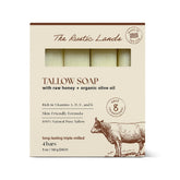PROVENCE ESSENTIALS The Rustic Lands: lote de jabones con sebo de vaca para piel sensible