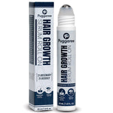 Serum Roll-On Puggaree: aplicación directa para revitalizar folículos y cuero cabelludo.