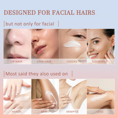 PUILOG calming depilatory cream with aloe vera for soothing skin.