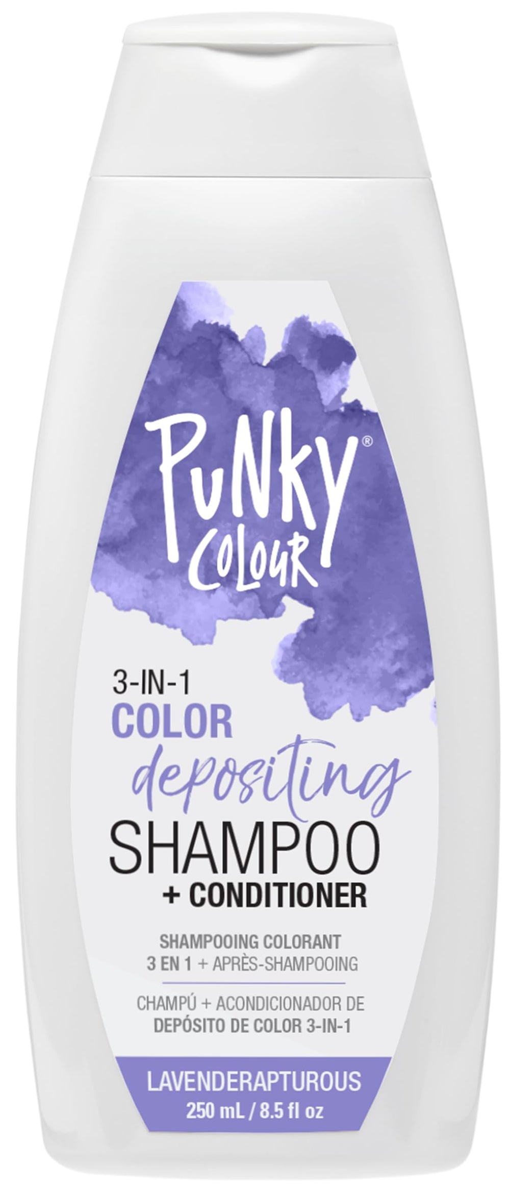 Punky Colour Lavenderapturous: botella con tono purpura para cabello