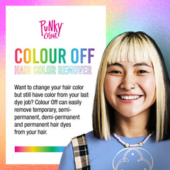 Punky Colour Off activator bottle designed for even color lift