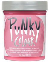 Punky Cotton Candy bottle pour demonstrates easy, even color application.