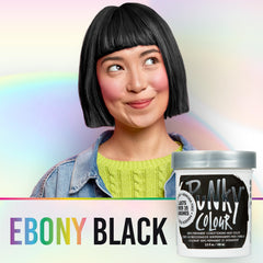 Punky Ebony color application process demonstrates simple, mess-free DIY color at home.
