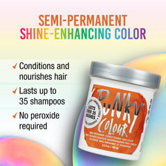 Punky Flame application brush shown for precise root-to-end tinting