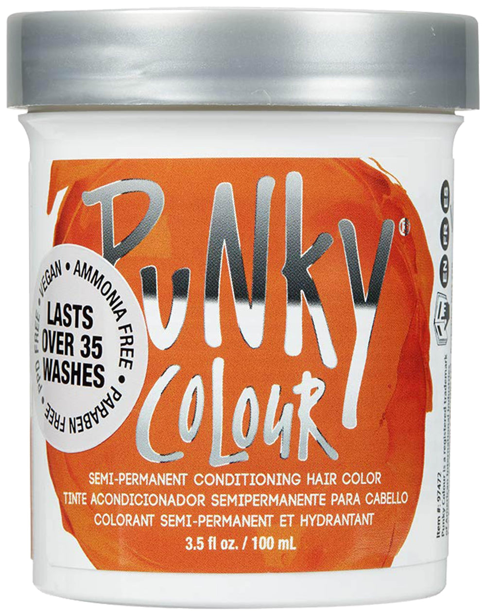 Punky Flame bottle pour for easy orange color application and setup