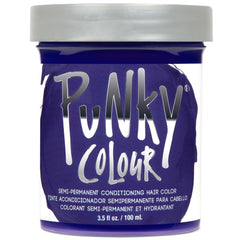 Punky Violet semi-permanent color application for vibrant, salon-like results at home.
