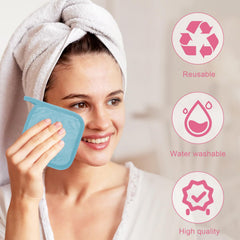 Puomue cloths shown as reusable and quick-drying for daily use.