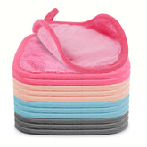 Puomue makeup remover cloth close-up, ultra-soft fibers for gentle cleansing.